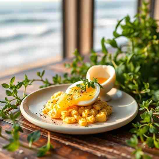 Scrambled Tern Eggs for High-Protein Meals